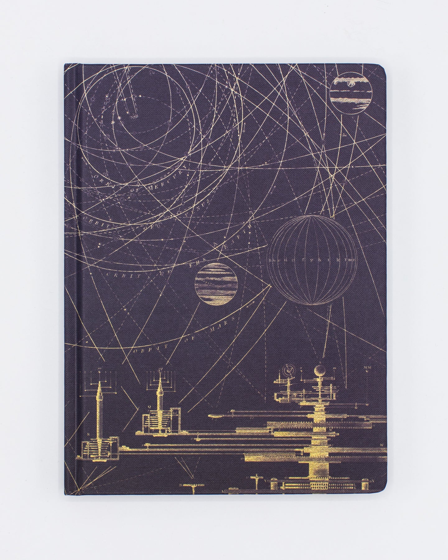 Planetary Motion Hardcover - Lined/Grid