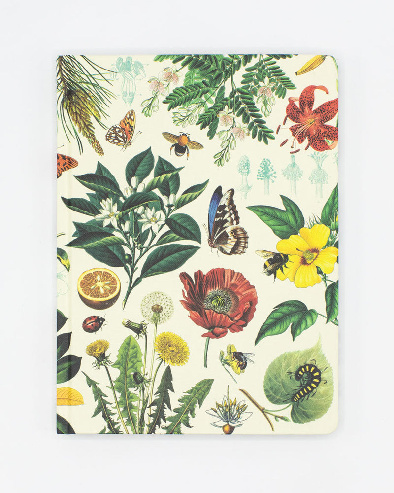 Pollinators Hardcover Notebook - Lined/Grid