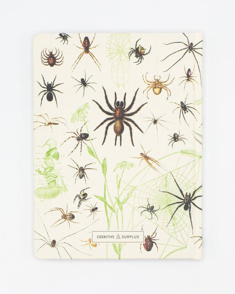 Spiders Hardcover Notebook - Lined/Grid