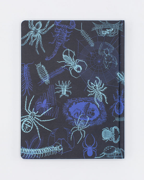 Arachnids + Myriapods Hardcover - Lined/Grid