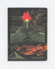 Volcanoes Hardcover Notebook - Lined/Grid