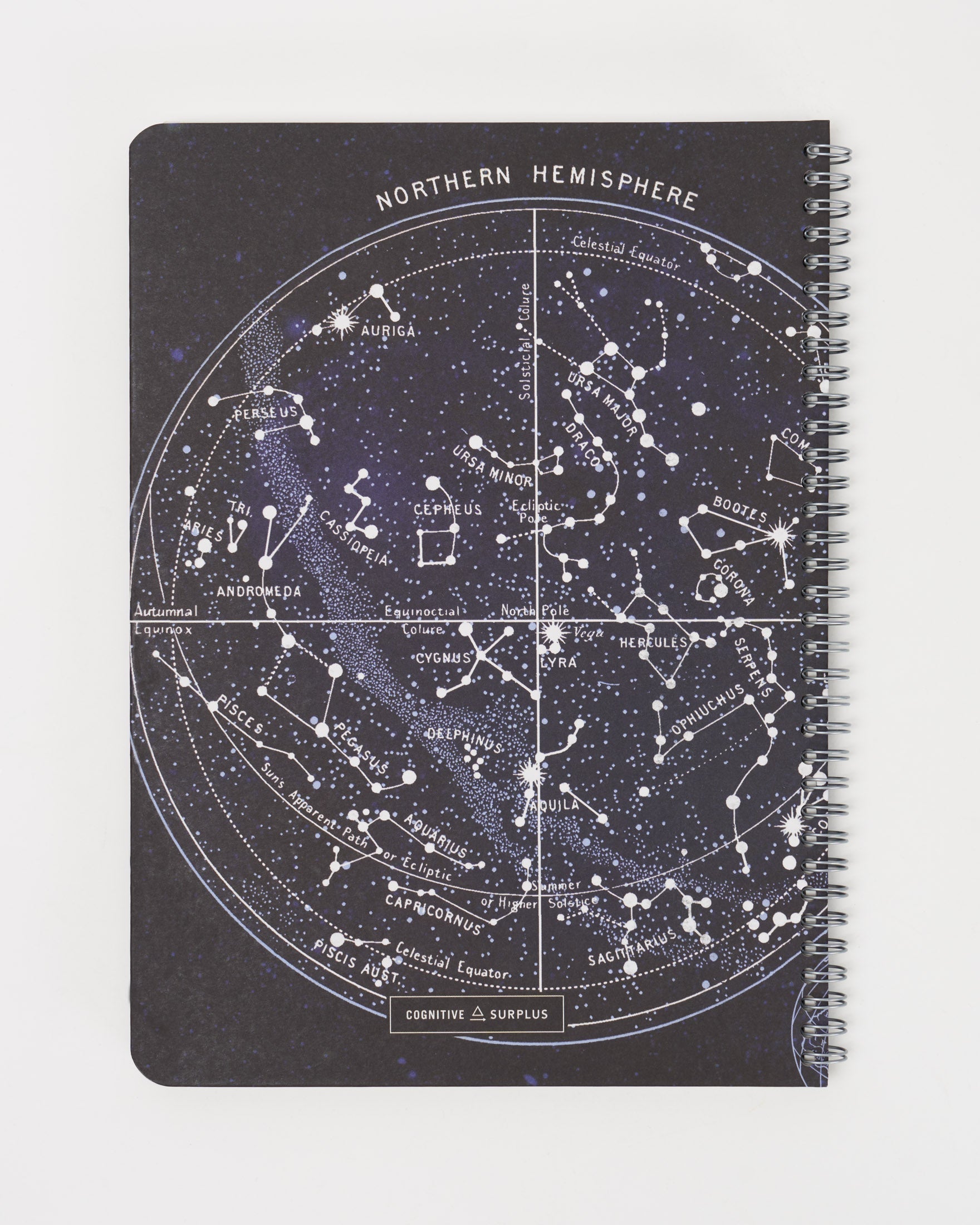 Star Map Spiral Notebook