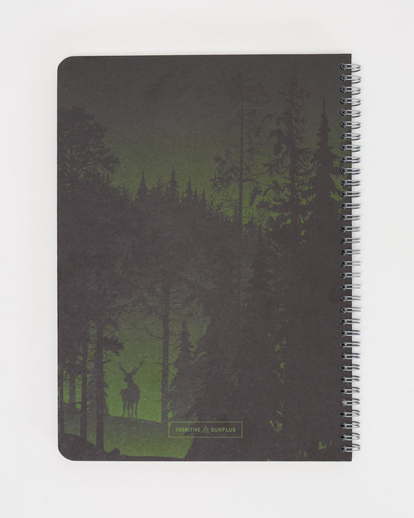 Twilight Forest Spiral Notebook