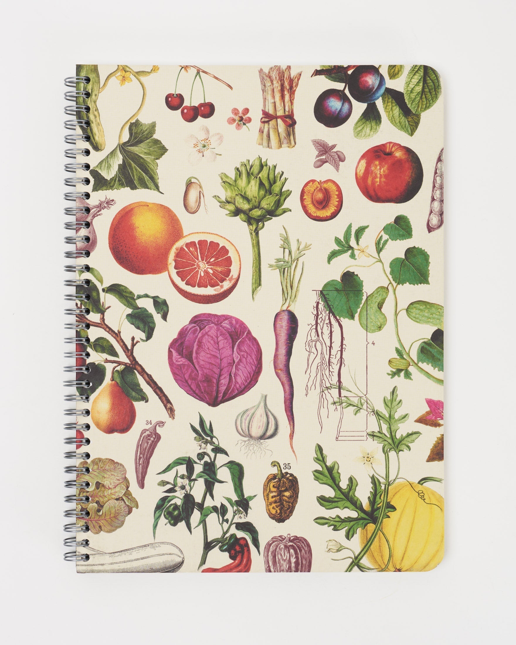 Farmer's Market Spiral Notebook