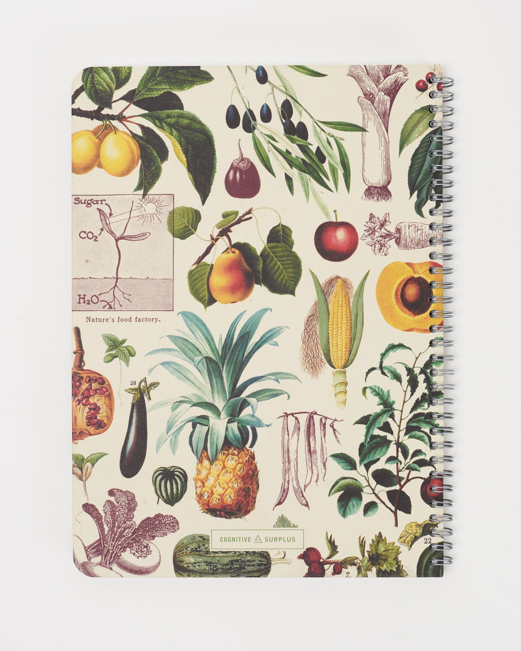 Farmer's Market Spiral Notebook