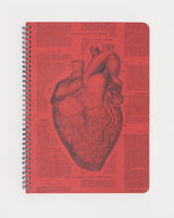 Anatomical Heart Spiral Notebook