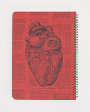 Anatomical Heart Spiral Notebook