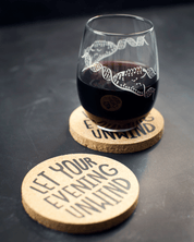 Let Your Evening Unwind Coasters