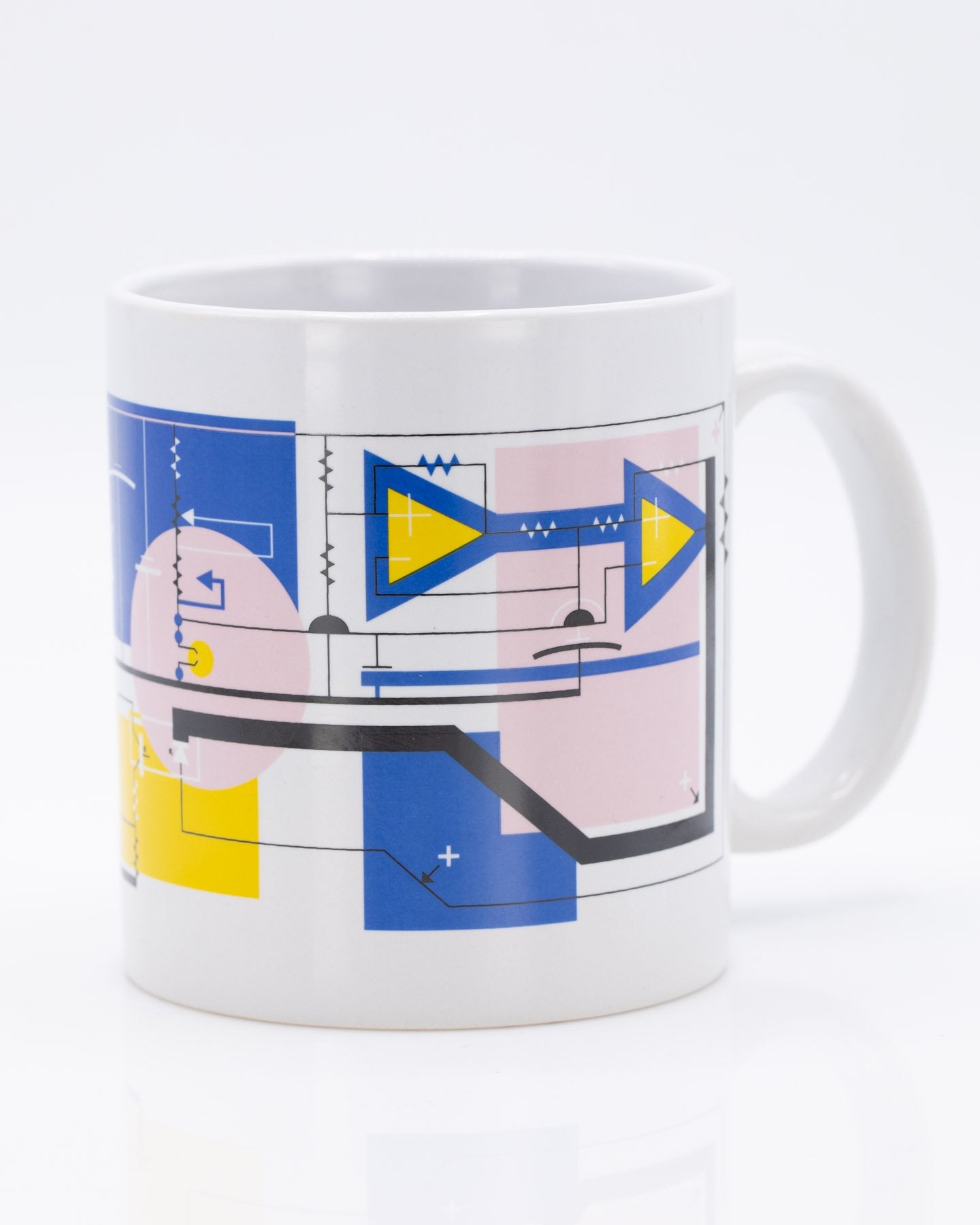 Modern Art Circuit 20 oz Mega Mug