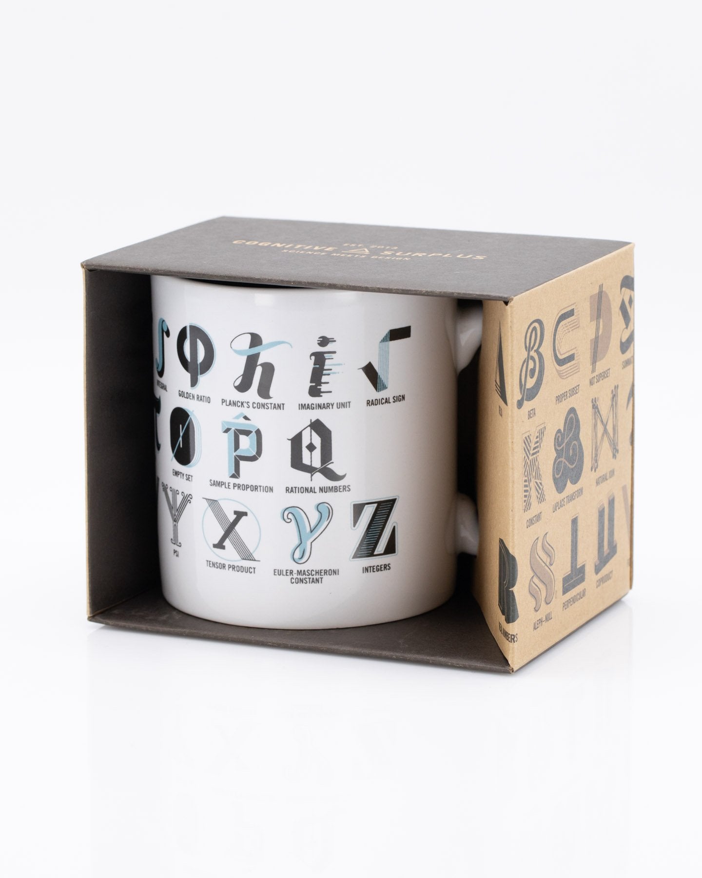 Mathematical Alphabet 20 oz Mega Mug