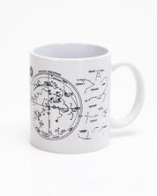 Night Sky Star Chart 11 oz Ceramic Mug