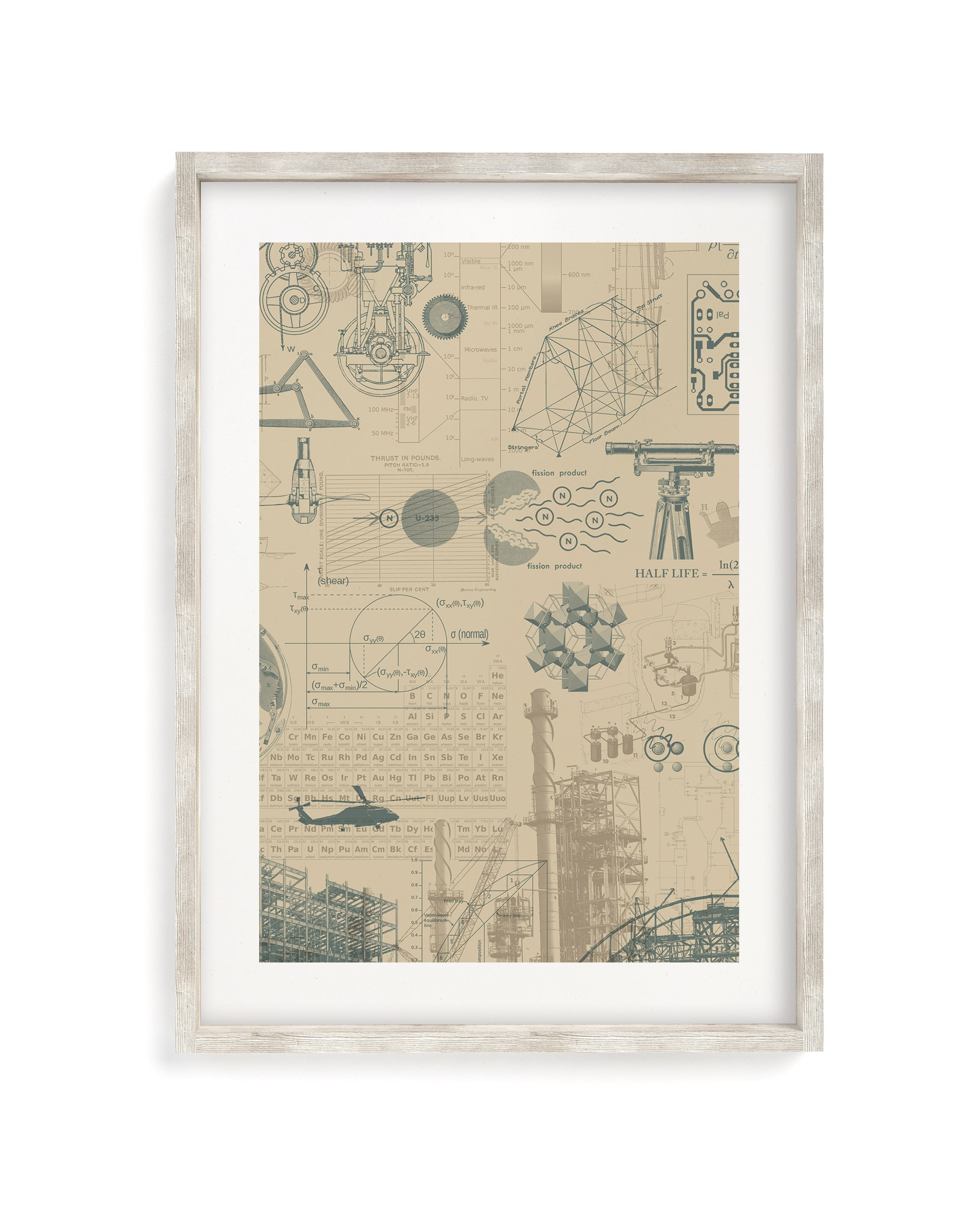 Engineering Plate 2 Museum Print