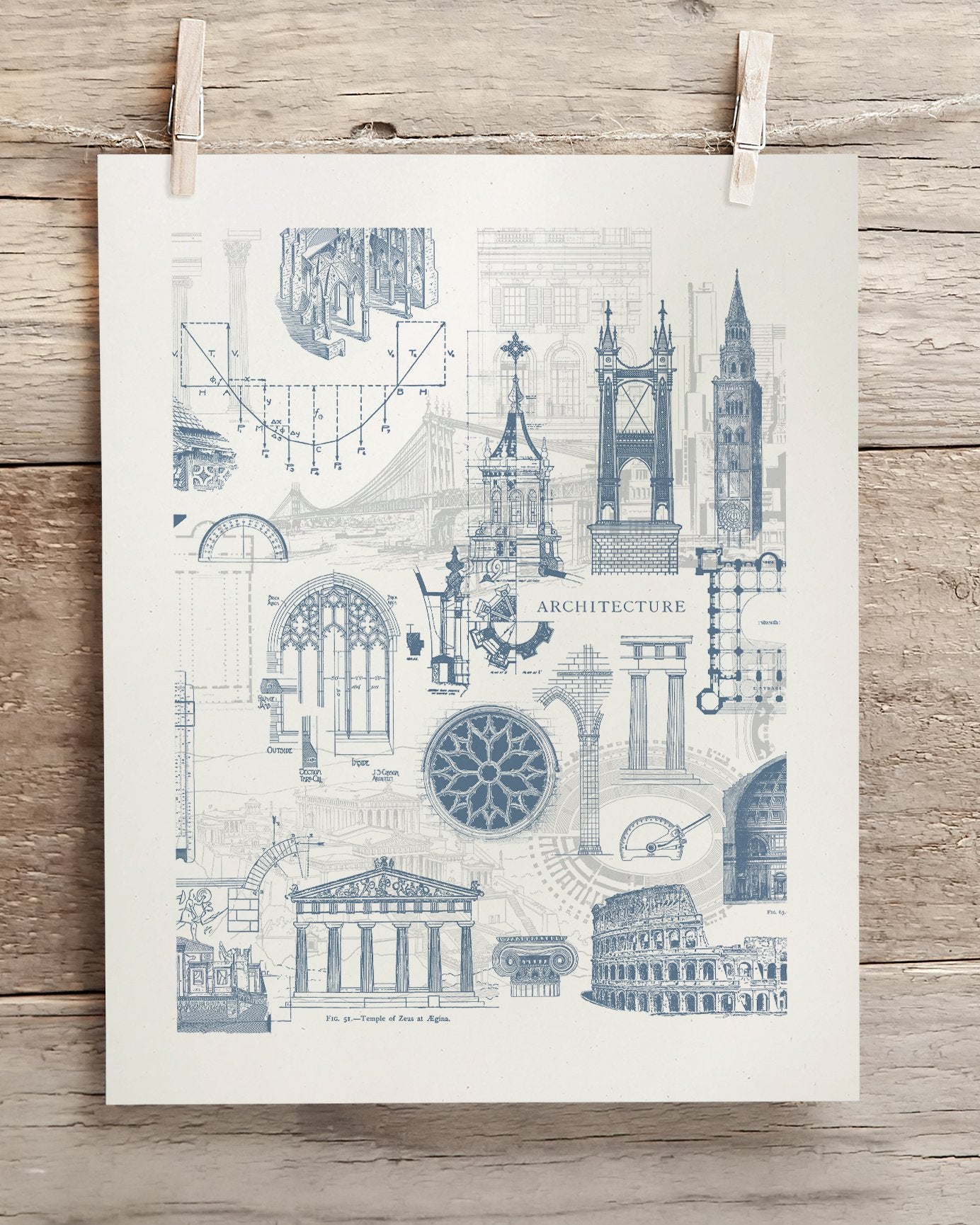 Architecture Museum Print