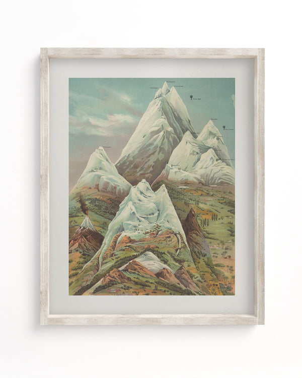 Ascending Regions Plate 2 Museum Print