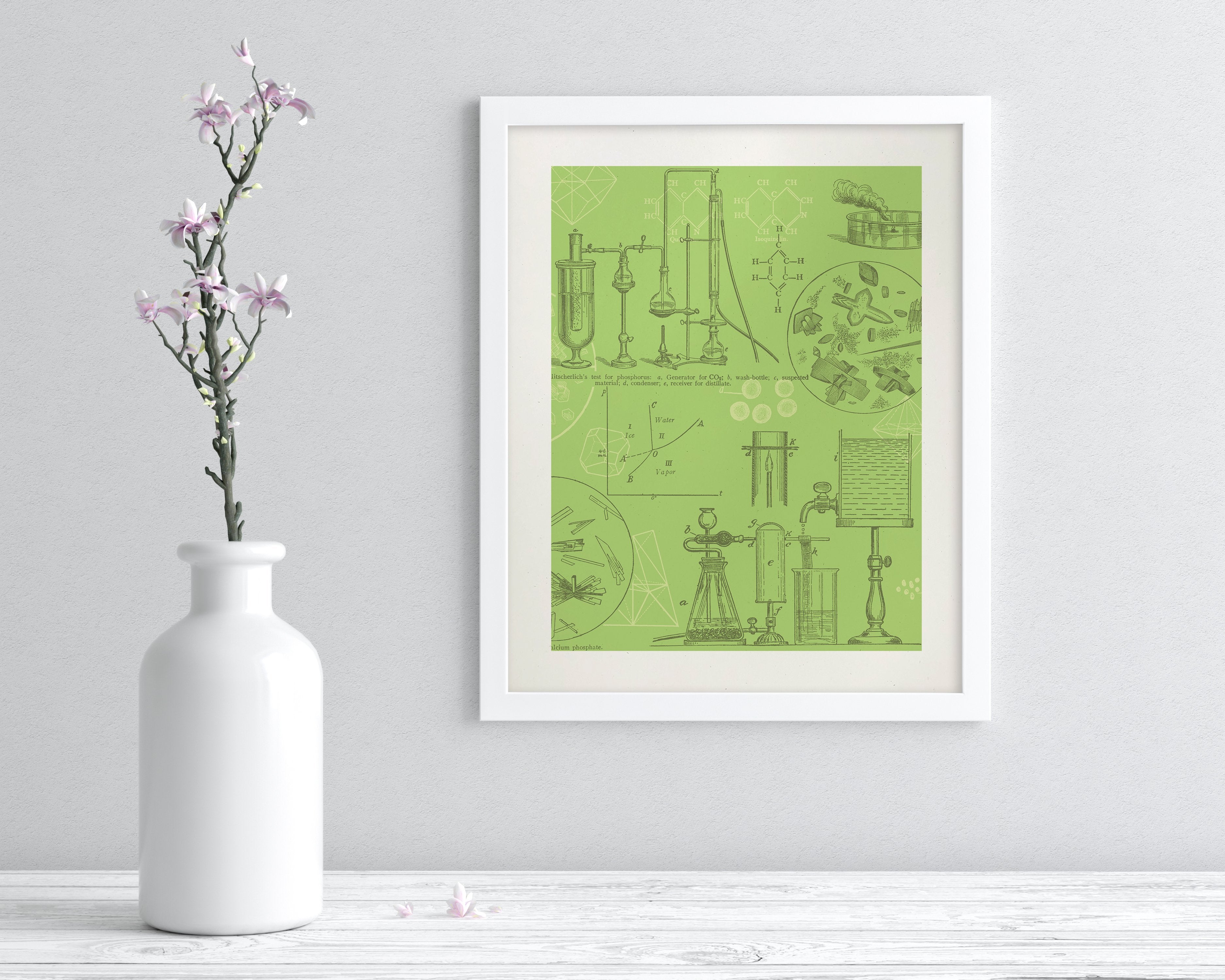 Chemistry Lab Museum Print