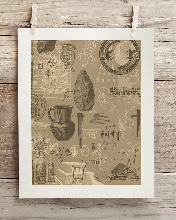Archaeology Museum Print