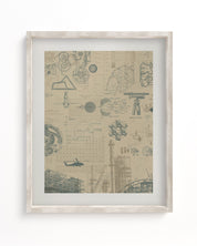 Engineering Plate 2 Museum Print