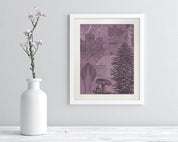 Forest at Dusk Museum Print