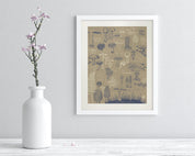 Mushrooms Museum Print