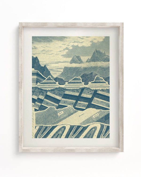 Geology Layers Museum Print