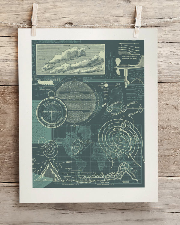 Meteorology Museum Print