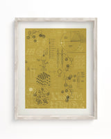 Chemistry Models Museum Print