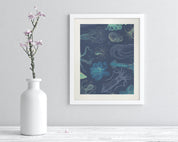 Cephalopods Museum Print