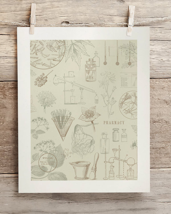 Pharmacy Museum Print