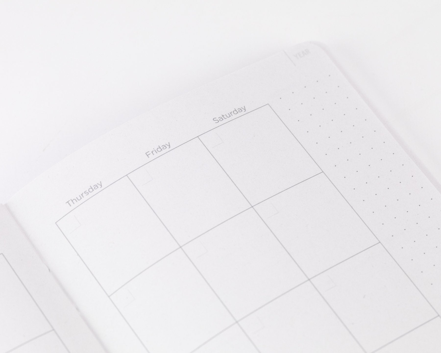 Retinal Mosaic Yearly Planner