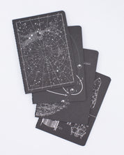 Lunar Landing: Space Exploration Pocket Notebook 4-pack