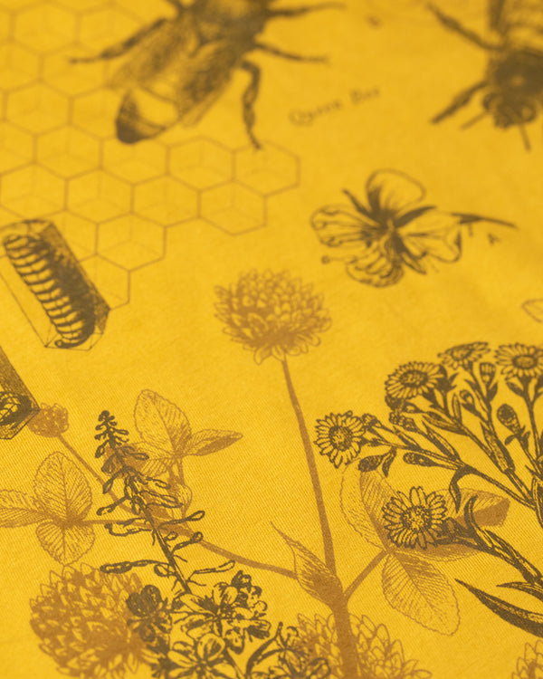 Honey Bee Scientific Illustration Youth Tee