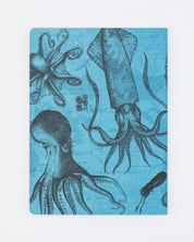 Cephalopods: Octopus & Squid Softcover Notebook - Lined