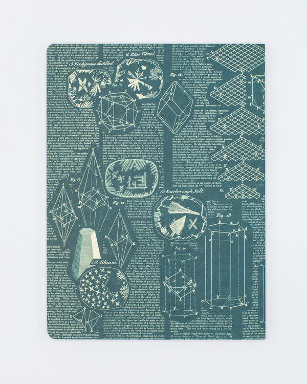 Crystallization Chemistry Softcover Notebook - Dot Grid