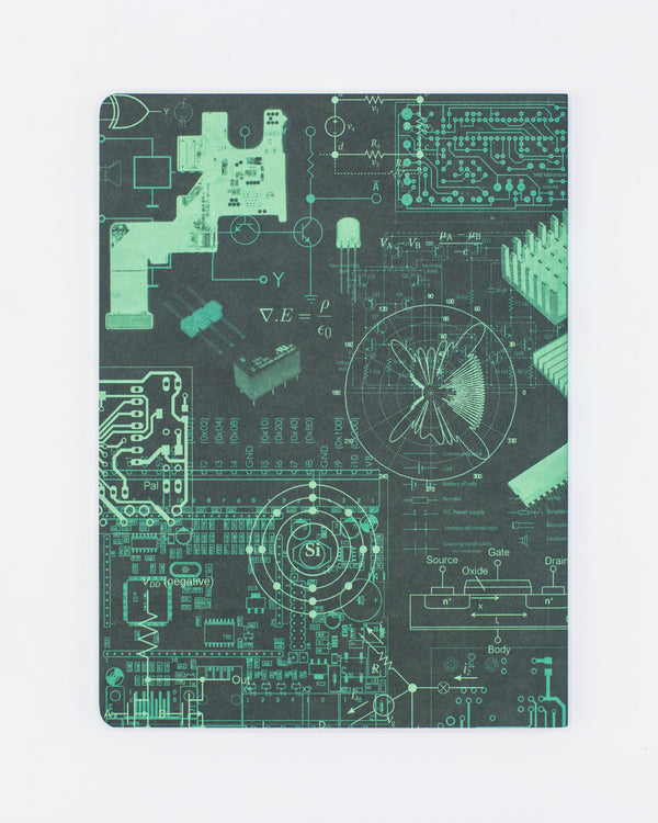 Electronic Engineering Softcover Notebook - Dot Grid