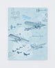 Aviation Early Flight Softcover Notebook - Dot Grid