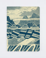 Geological Strata Layers of the Earth Softcover Notebook - Lined