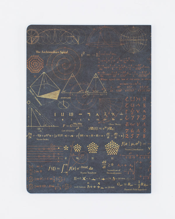 Math Equations Softcover Notebook - Dot Grid