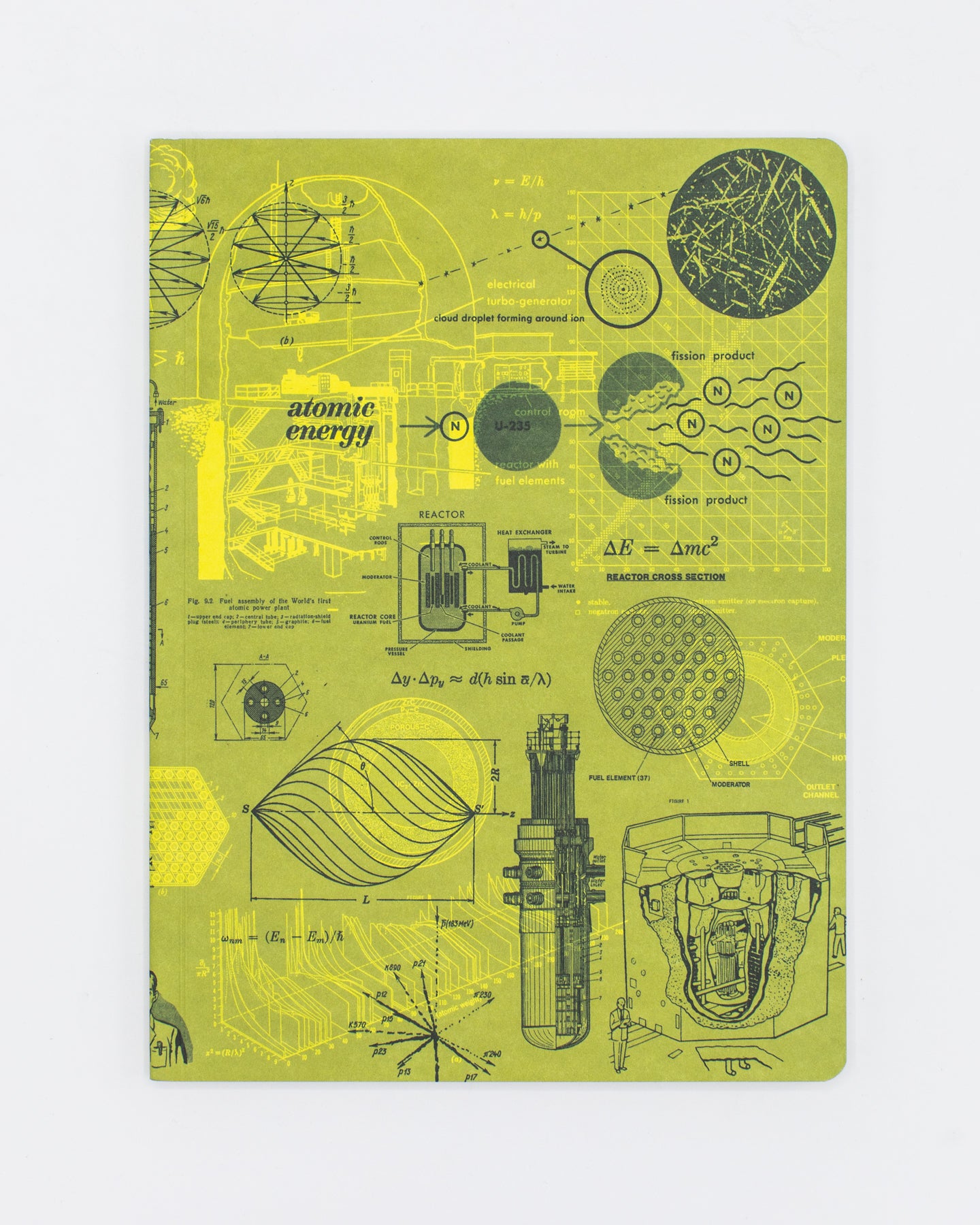 Nuclear Physics Softcover Notebook - Dot Grid