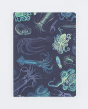 Cephalopods: Octopus & Squid Softcover - Lined