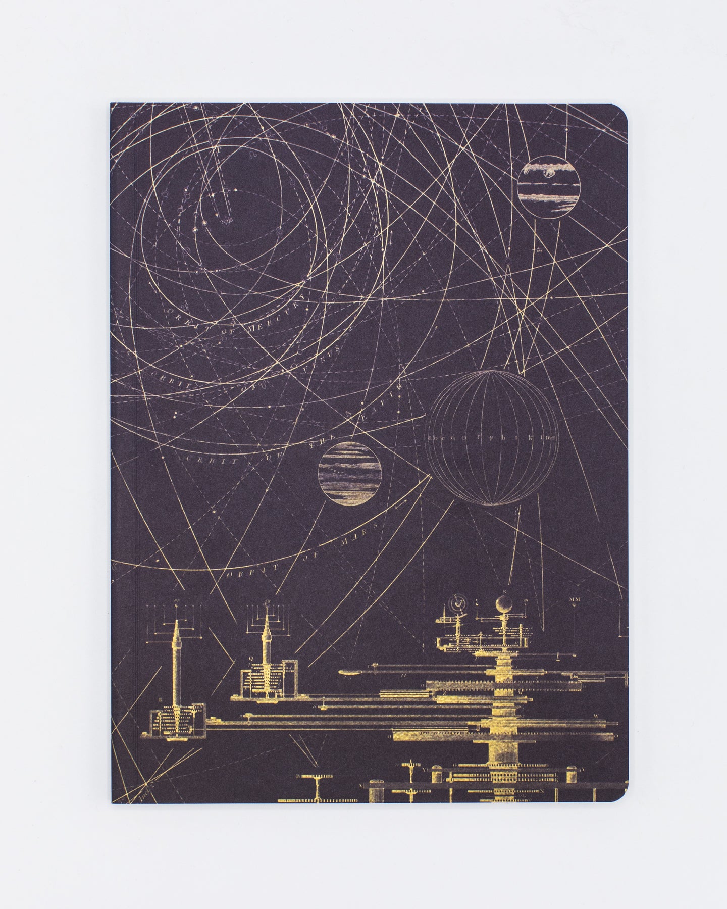 Planetary Motion Softcover Notebook - Lined