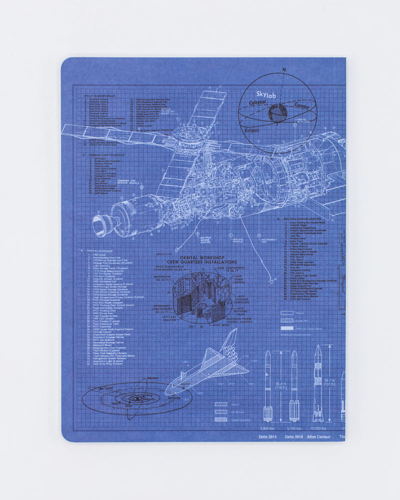Rocketry Softcover Notebook - Dot Grid