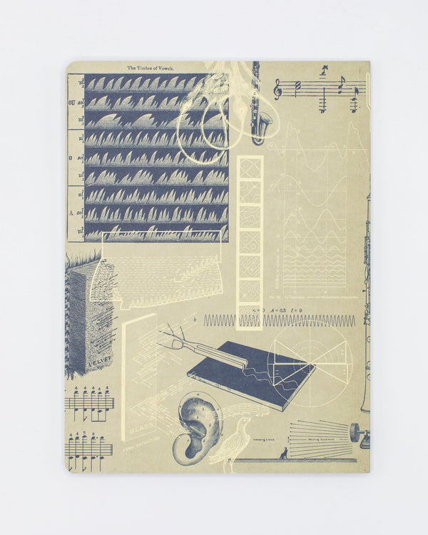 Sound, Music + Hearing Softcover - Lined
