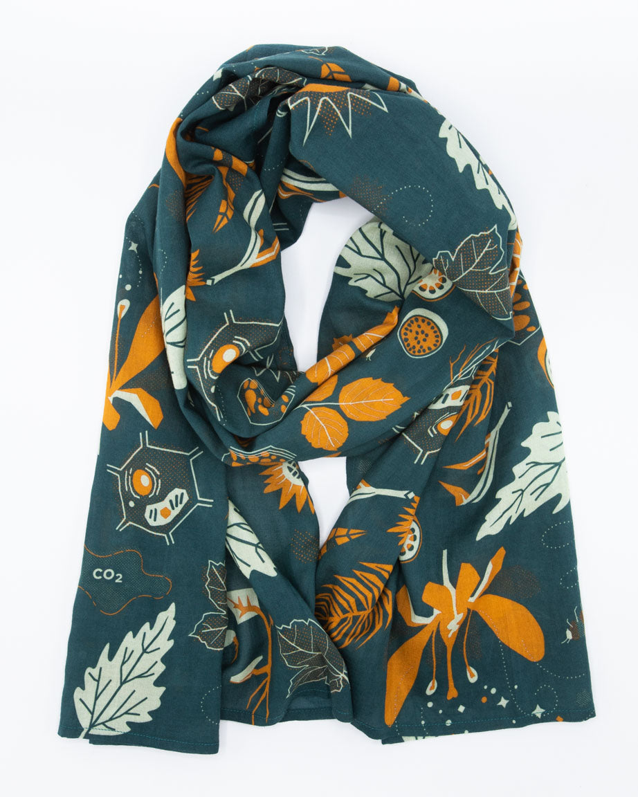 Retro Botany Scarf