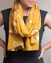 Retro Paleontology Scarf