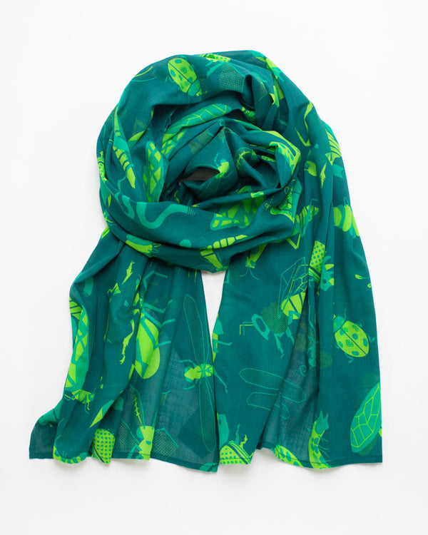 Retro Insects Scarf