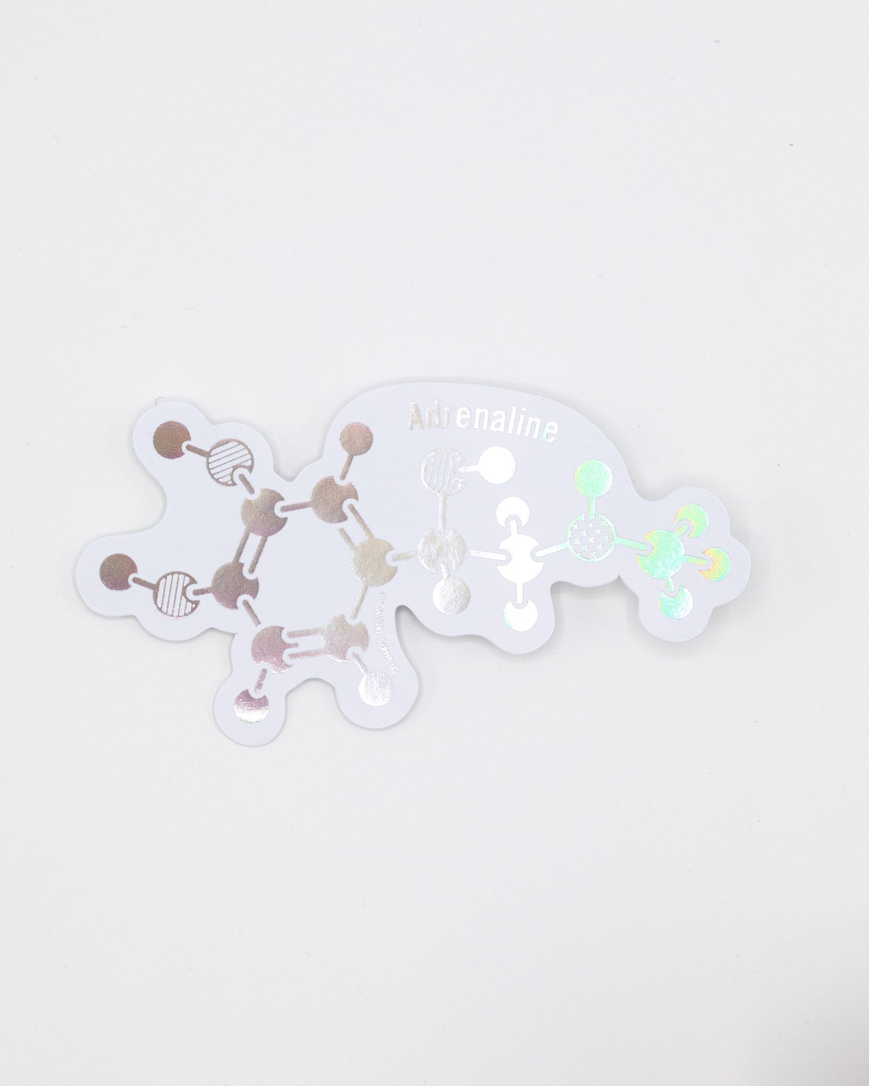 Adrenaline Fight or Flight Molecule Sticker