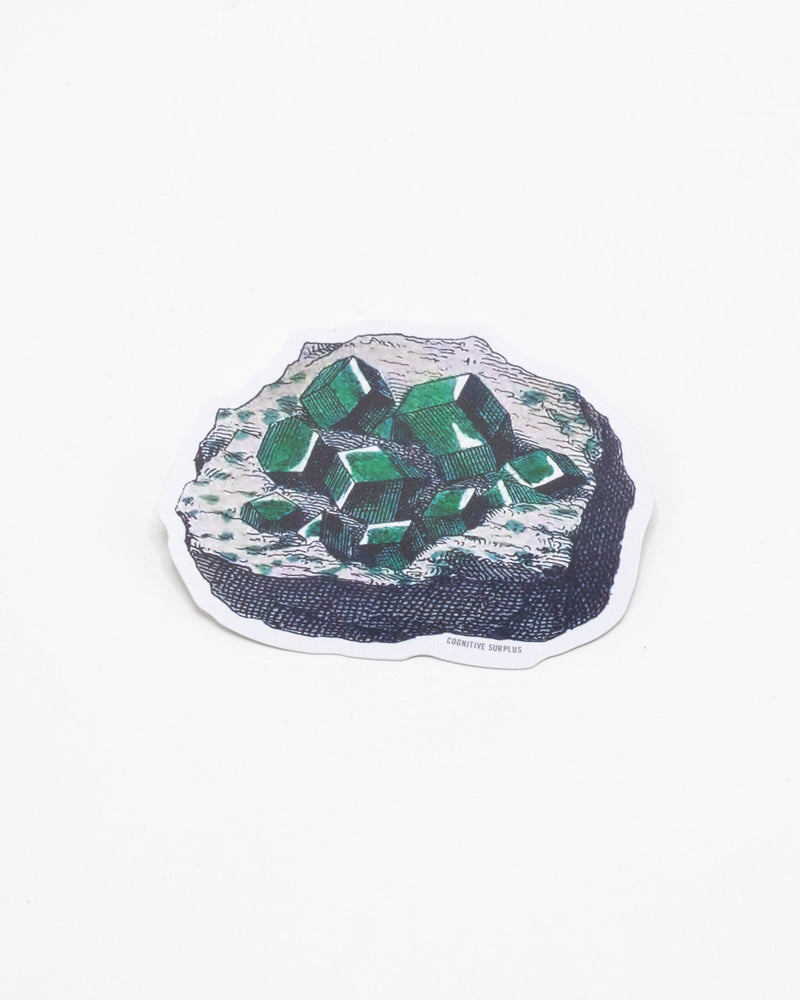 Green Gem Sticker