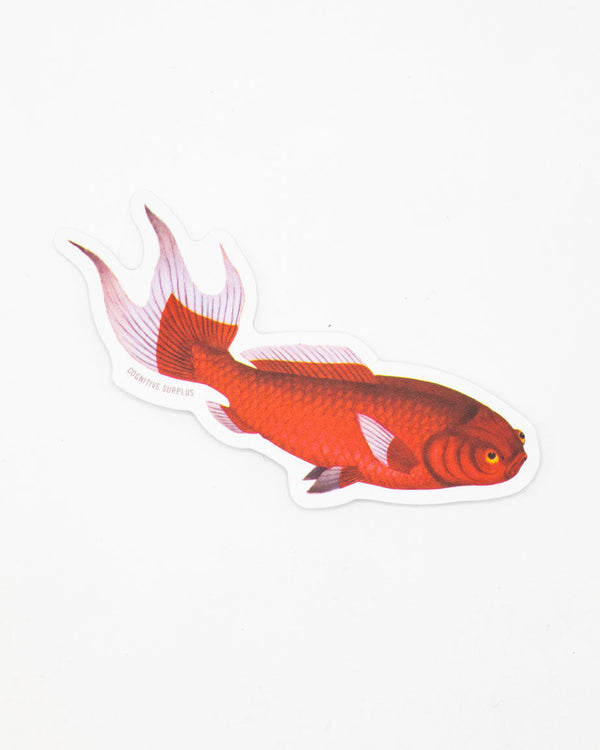 Red Fish Sticker