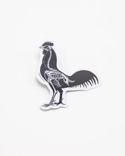 Rooster X-Ray Sticker