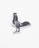 Rooster X-Ray Sticker